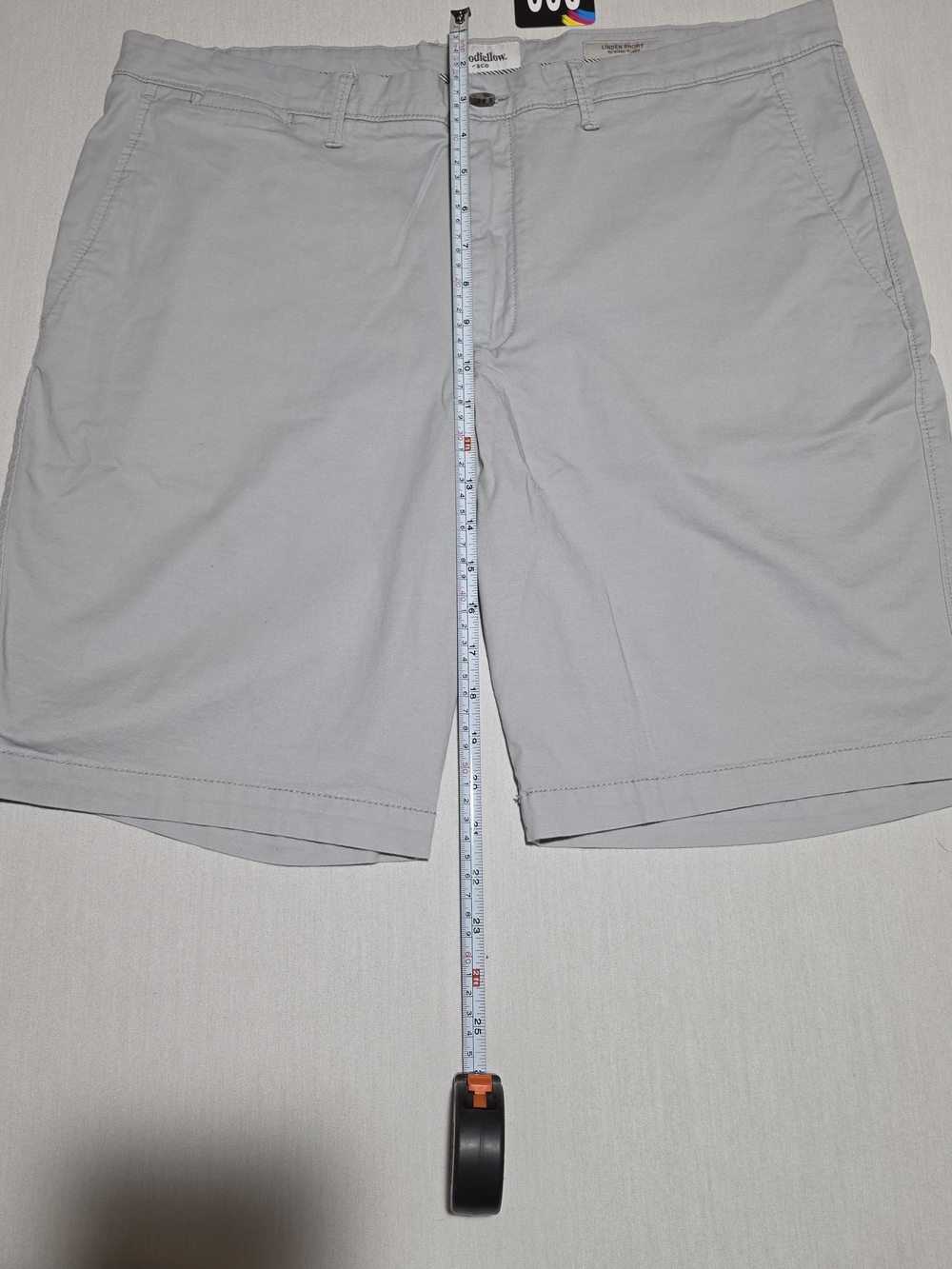 Goodfellow & Co Light Gray Flat-Front Chino Shorts